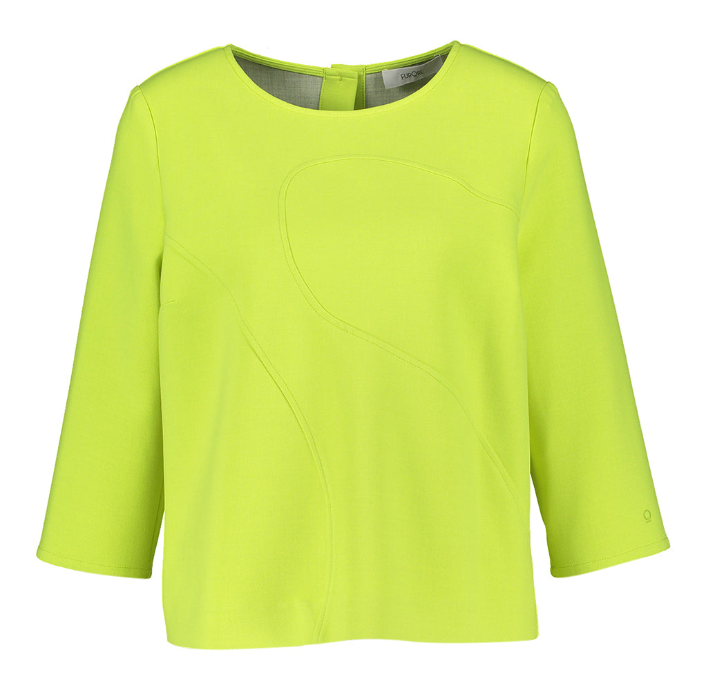 Chemisier vert citron Bubble Furore