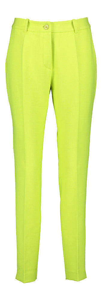 Robe vert citron, pantalon slim Torinel Furore
