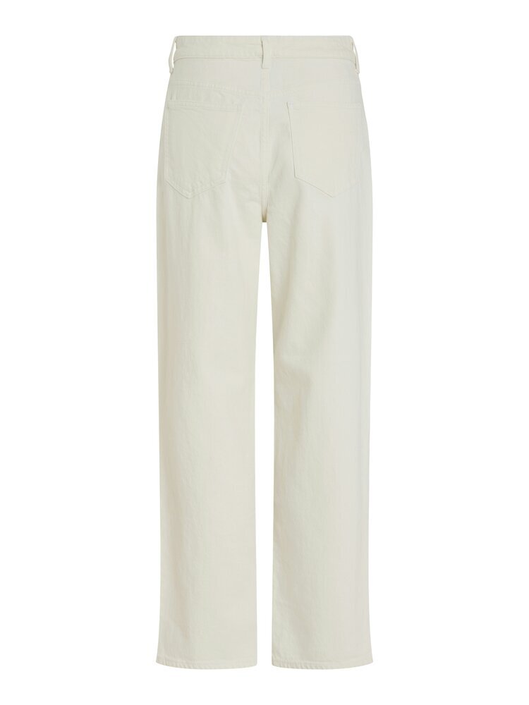 Ecru straight jeans Vikelly Vila