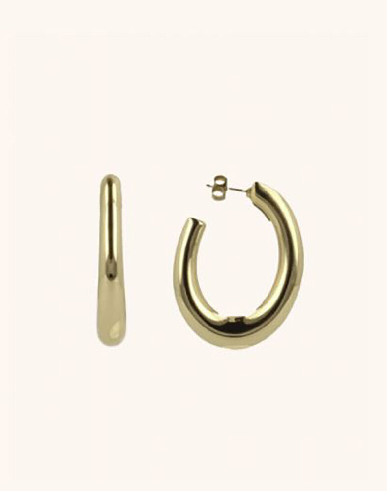 Boucles d'oreilles créoles classiques Lott Gioeilli