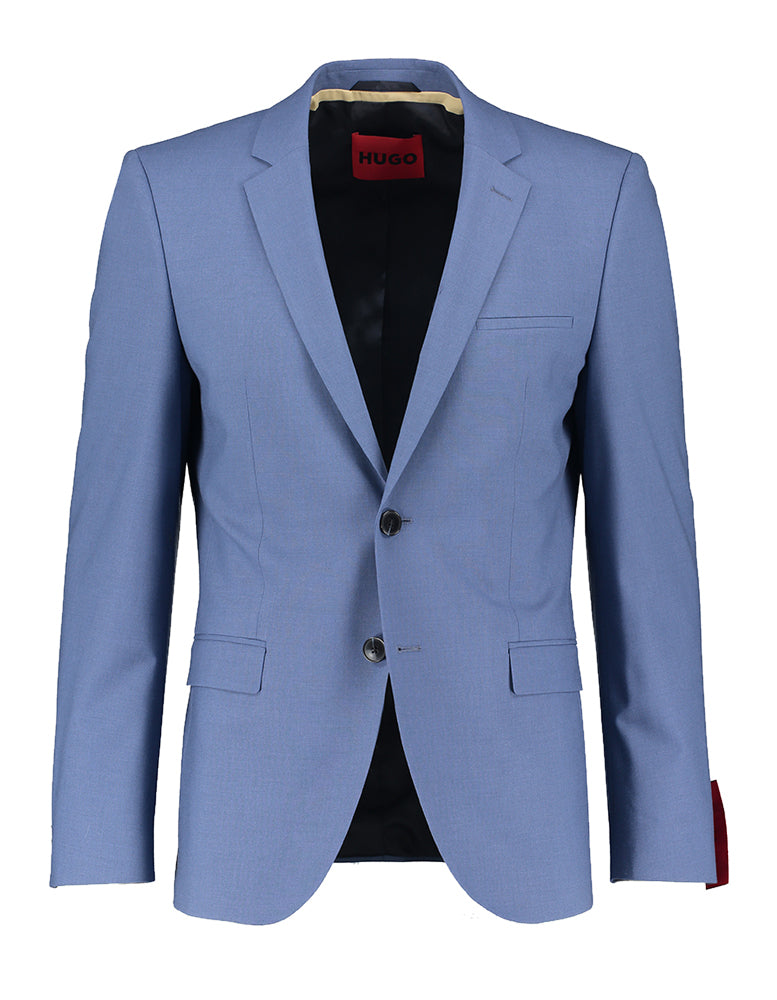 Blauwkleurig 2-delig extra slim fit kostuum Arti/Hesten Hugo Boss