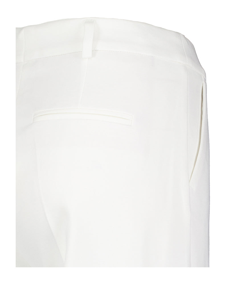 Witte geklede wijdvallende broek Punch Xandres