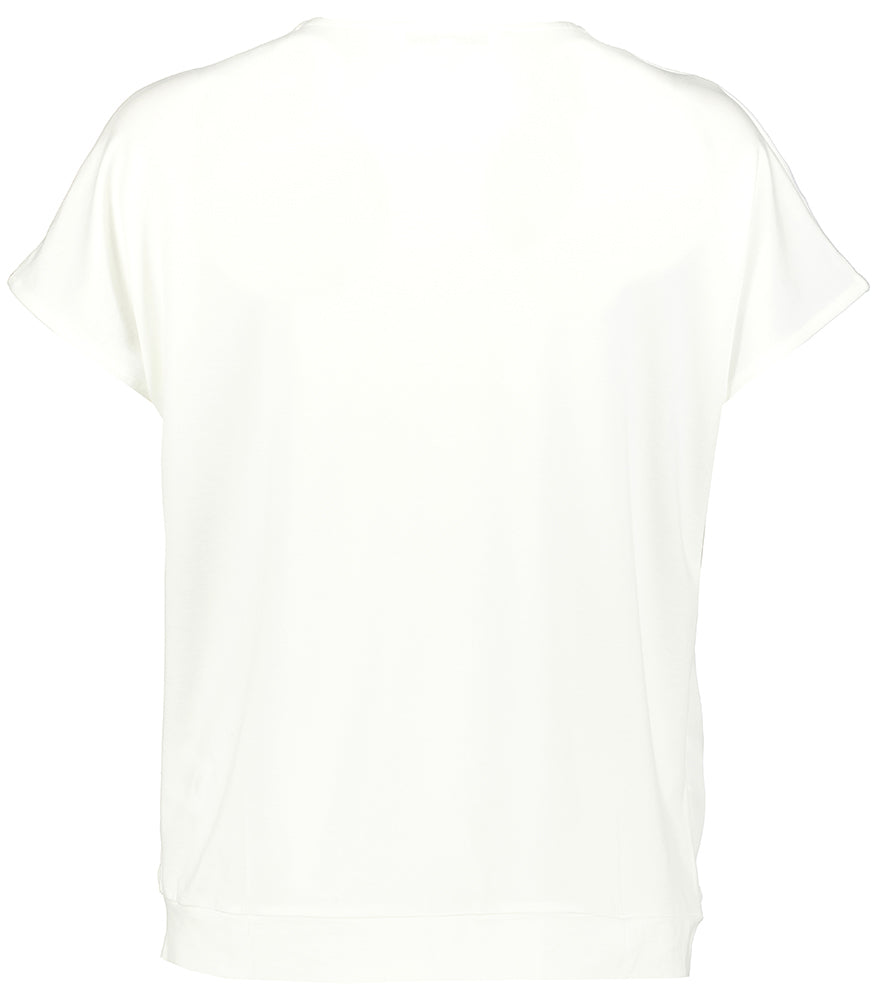 T-shirt blanc avec bandeau Fantatina Xandres
