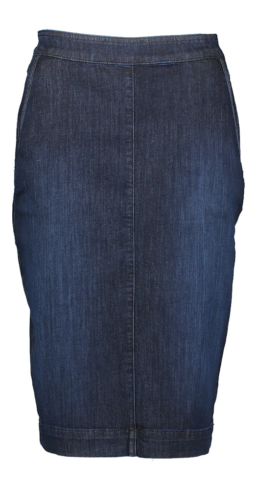 Jupe en jean bleu foncé Gerry Weber