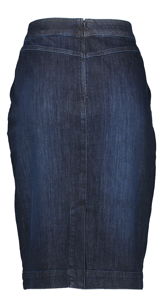 Jupe en jean bleu foncé Gerry Weber