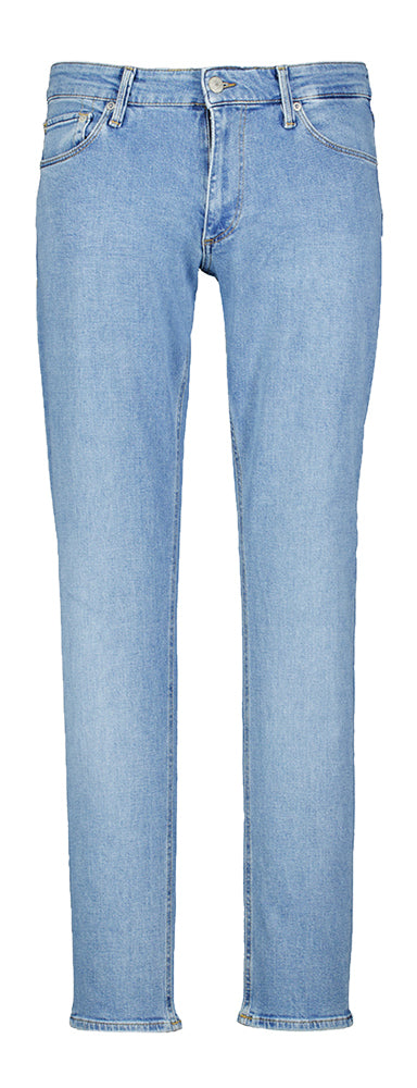 Jean bleu clair coupe slim taille basse Jack &amp; Jones