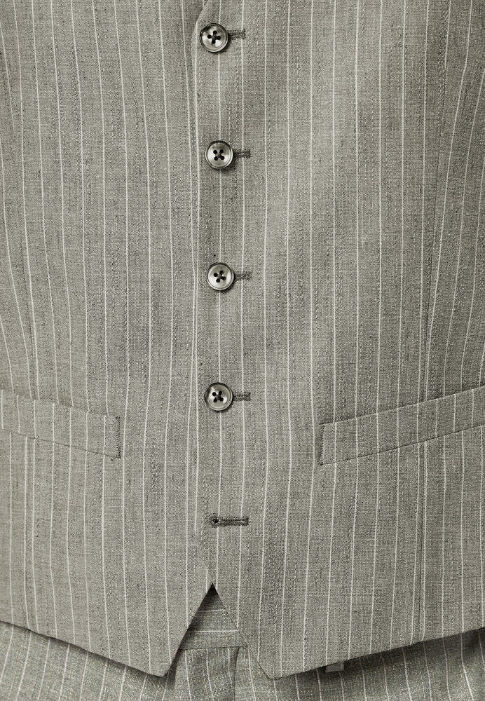 Gilet à rayures vertes Roy Robson