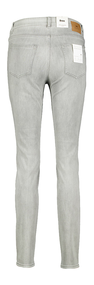 Licht grijze slim fit jeans Shakira Brax