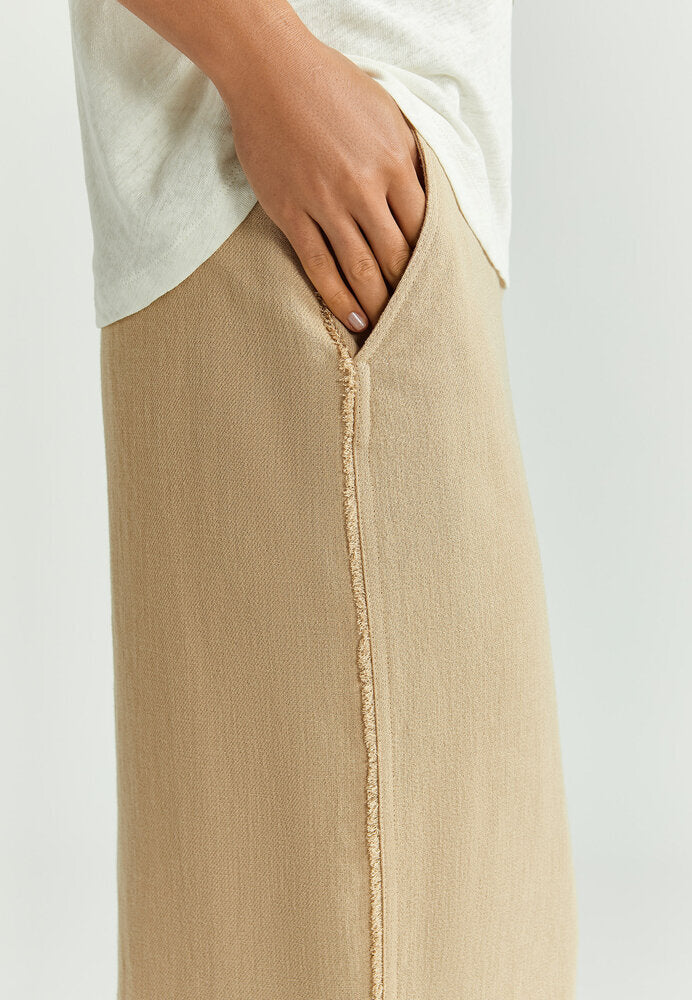 Jupe beige Roelke Xandres