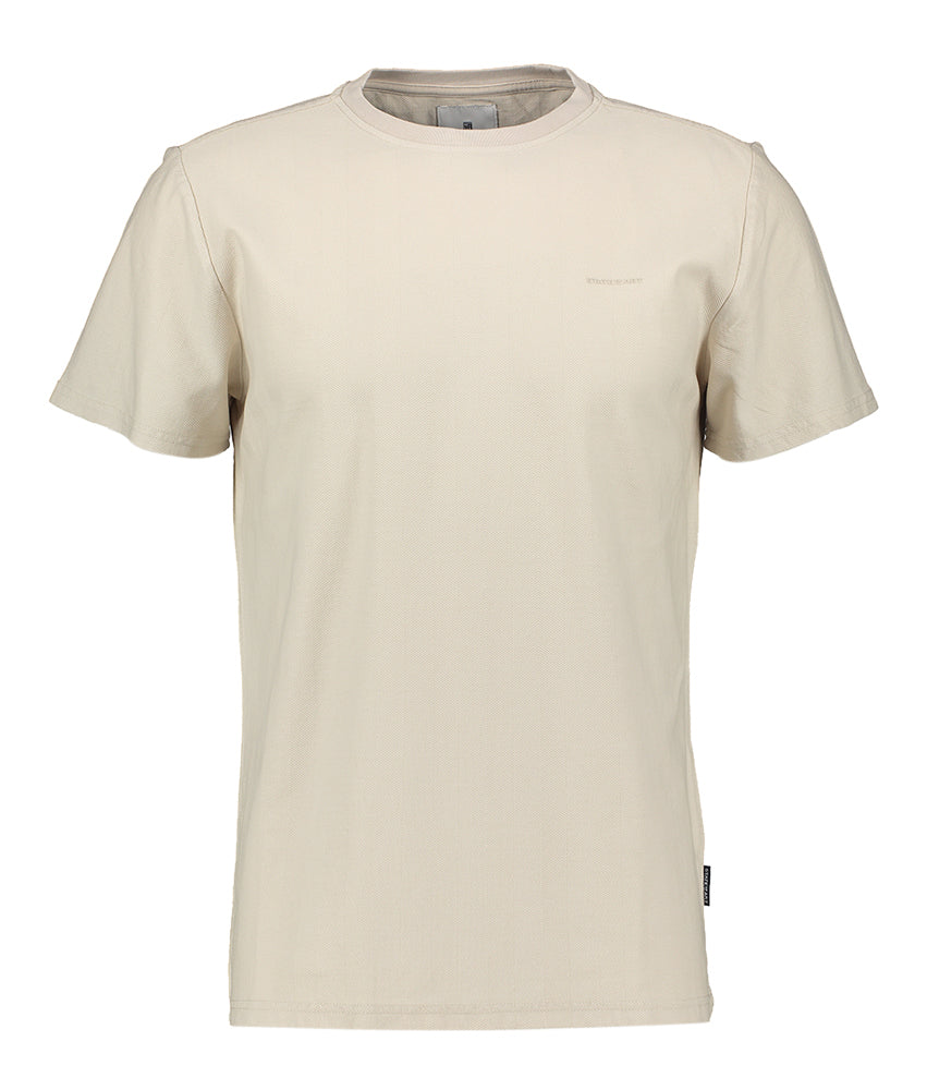Beige katoenen t-shirt State Of Art