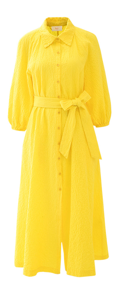 Robe jaune Lindsay ELLE