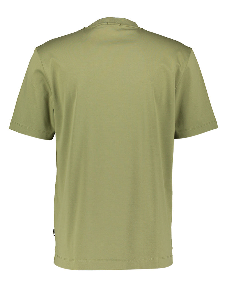 Groene T-Shirt Boss Black
