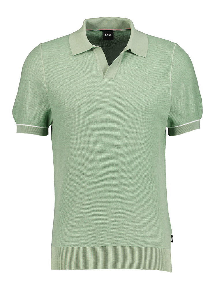 Polo vert kaki Hugo Boss