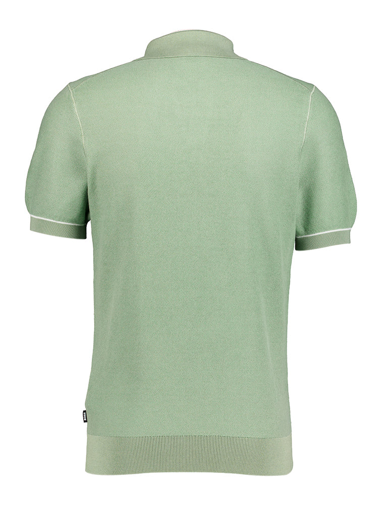 Polo vert kaki Hugo Boss