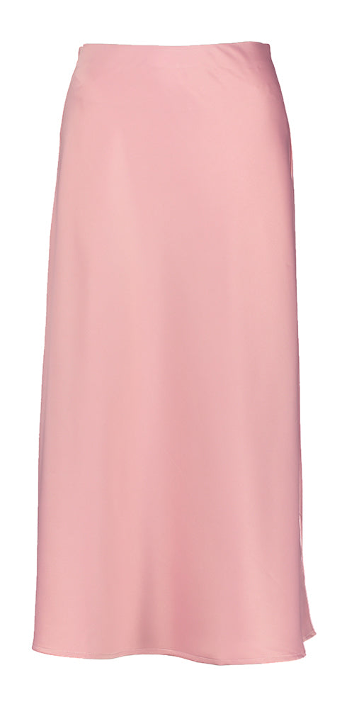 Jupe longue violette brillante avec élastique Yaspella YAS