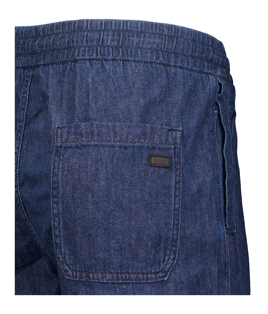 Short en jean bleu foncé Sandrew Hugo Boss