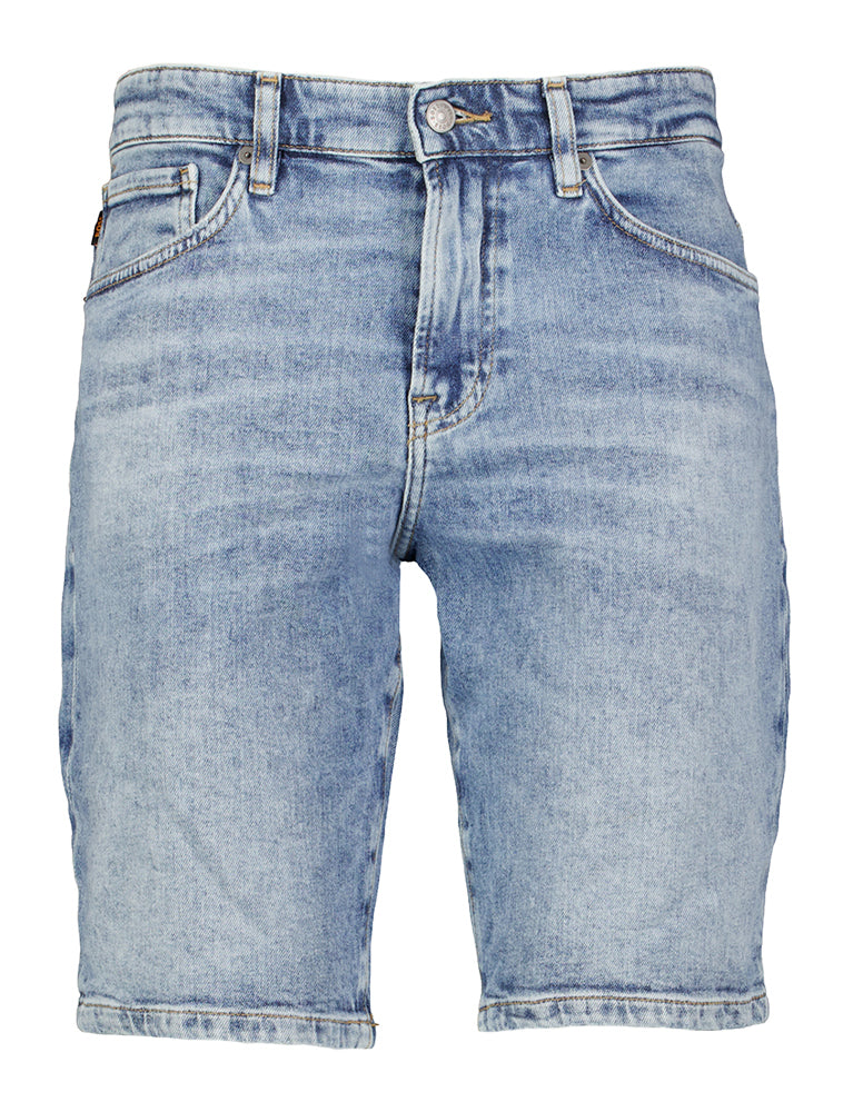 Blauwe jeansshort Hugo Boss