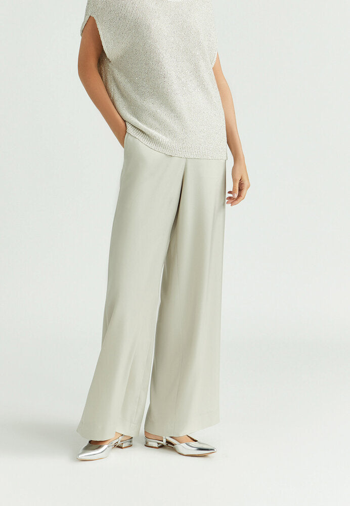 Pantalon taupe brillant Paina Xandres