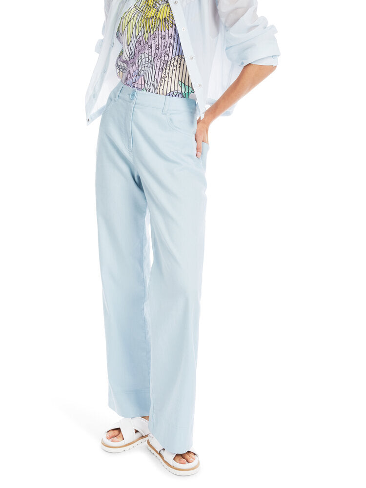 Pantalon bleu clair style jean Marccain Sport