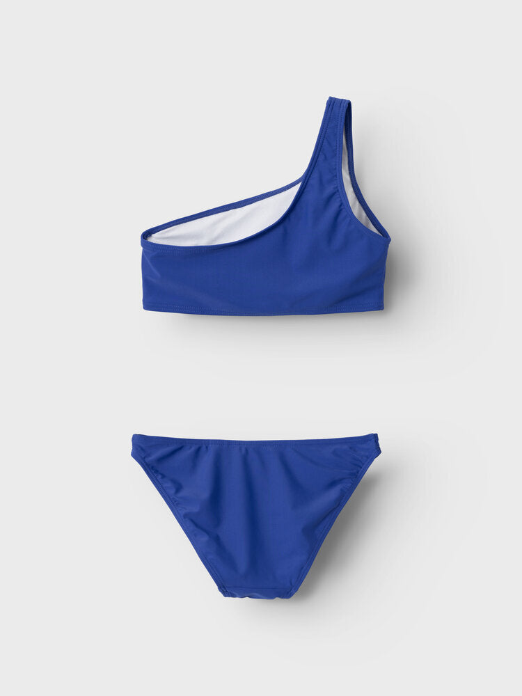 Ensemble bikini bleu cobalt - Nommez-le