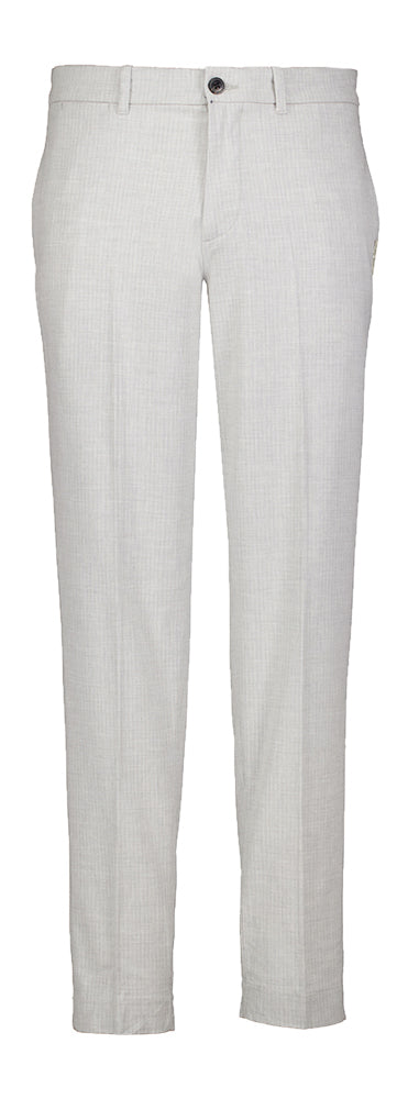 Pantalon habillé gris rayé Jack &amp; Jones