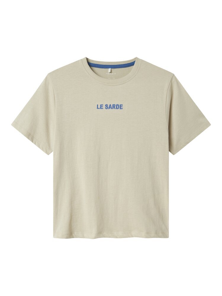 T-shirt beige avec imprimé « Name It »