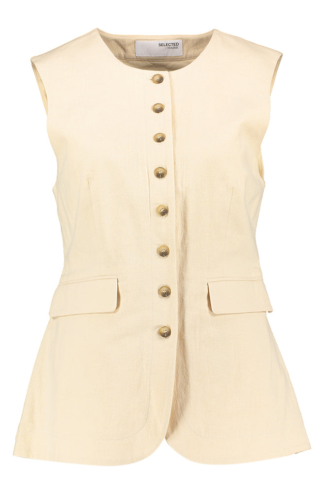 Beige colbert Slfiluna Selected Femme