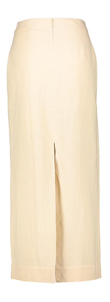 Jupe beige Slfiluna Selected Femme