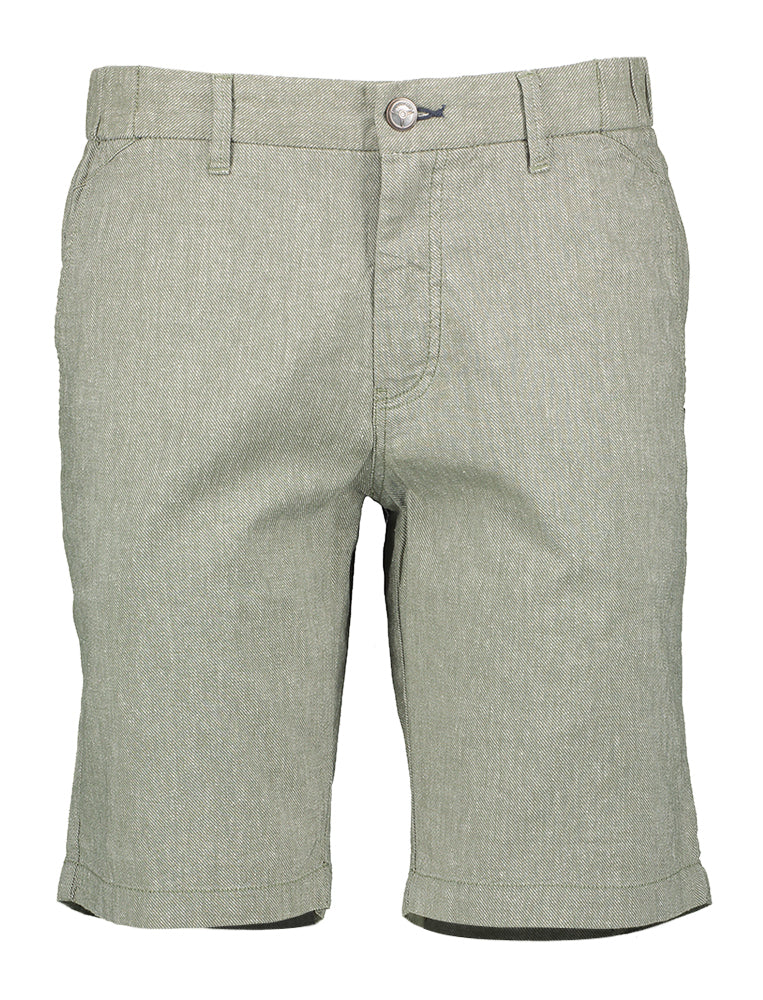 Groene linnen short State of Art