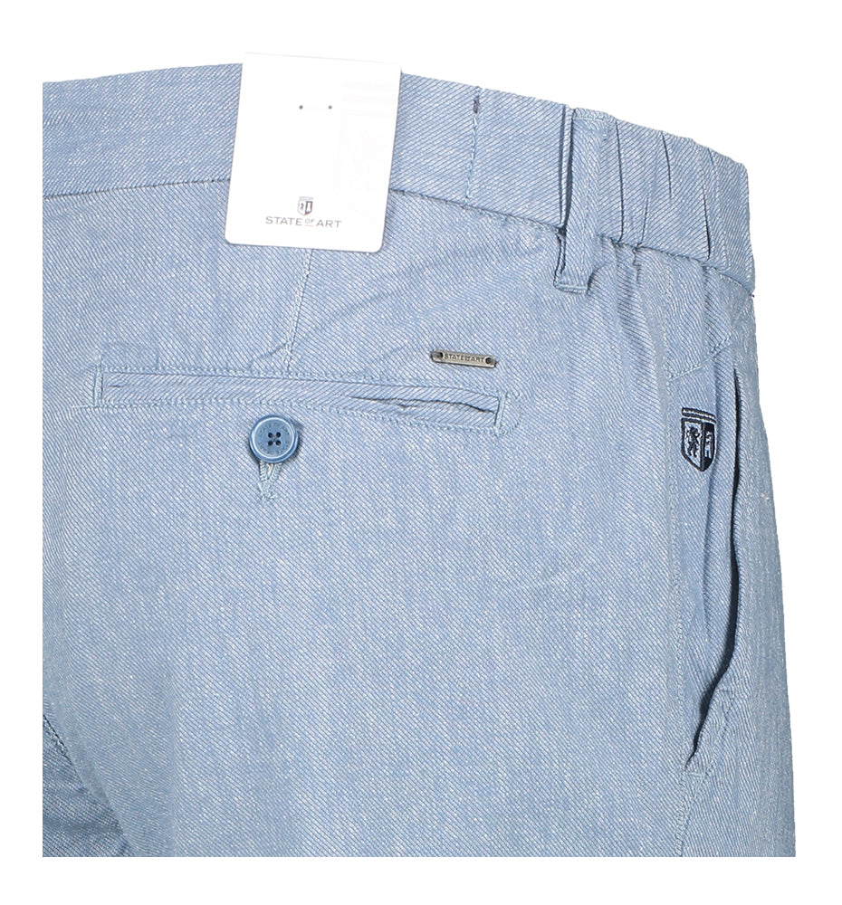 Short bleu clair à la pointe de la technologie