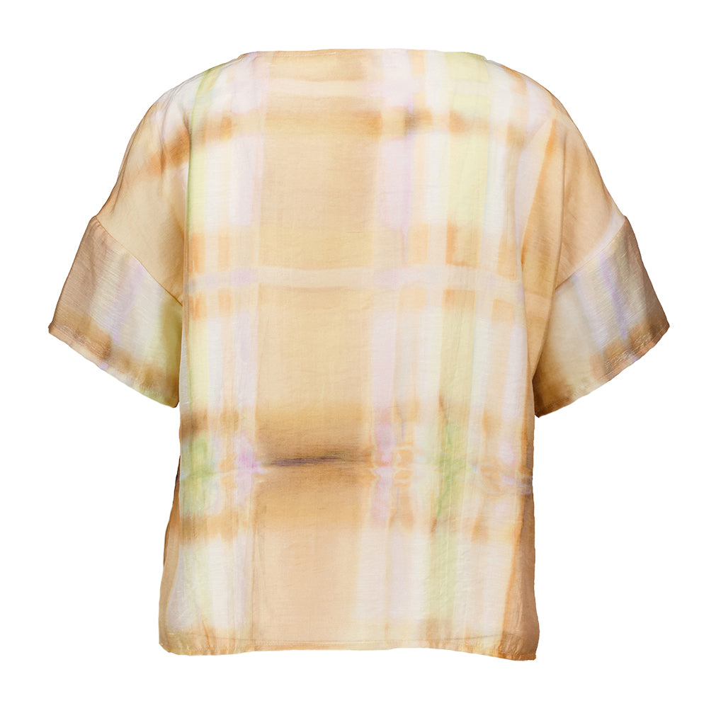Multicolor bloes met korte mouwen Marie Méro
