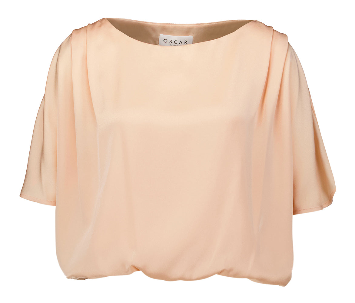 Chemisier orange à élastique Celeste Oscar