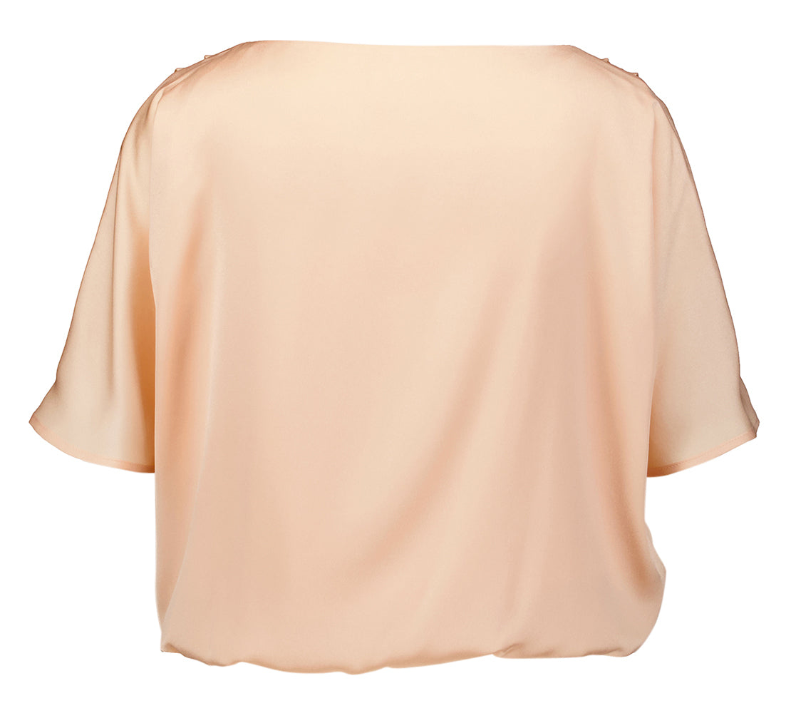 Chemisier orange à élastique Celeste Oscar