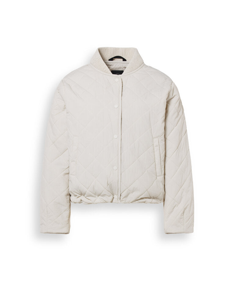 Beige padded bomberjas Marina Reset