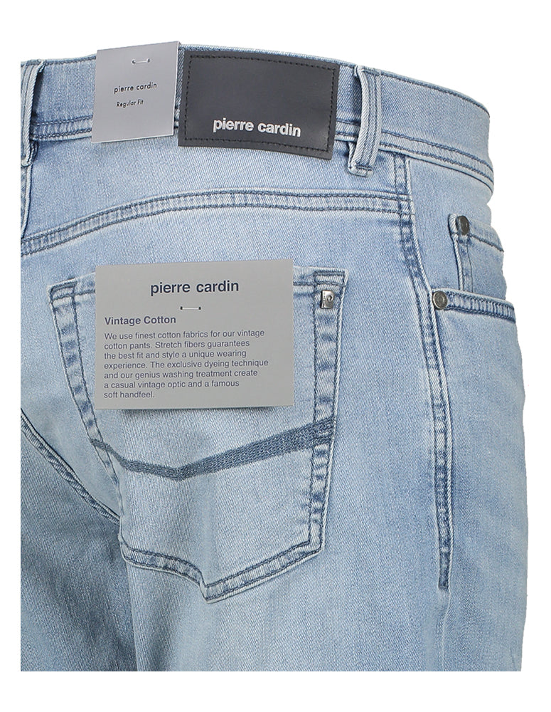 Jean short bleu Sisteron Pierre Cardin