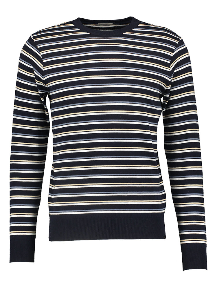 Pull rayé bleu Paul &amp; Shark