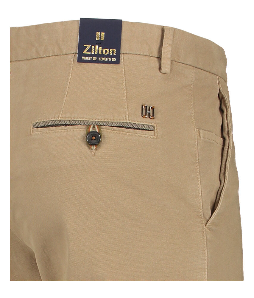 Beige geklede broek Sidney Zilton