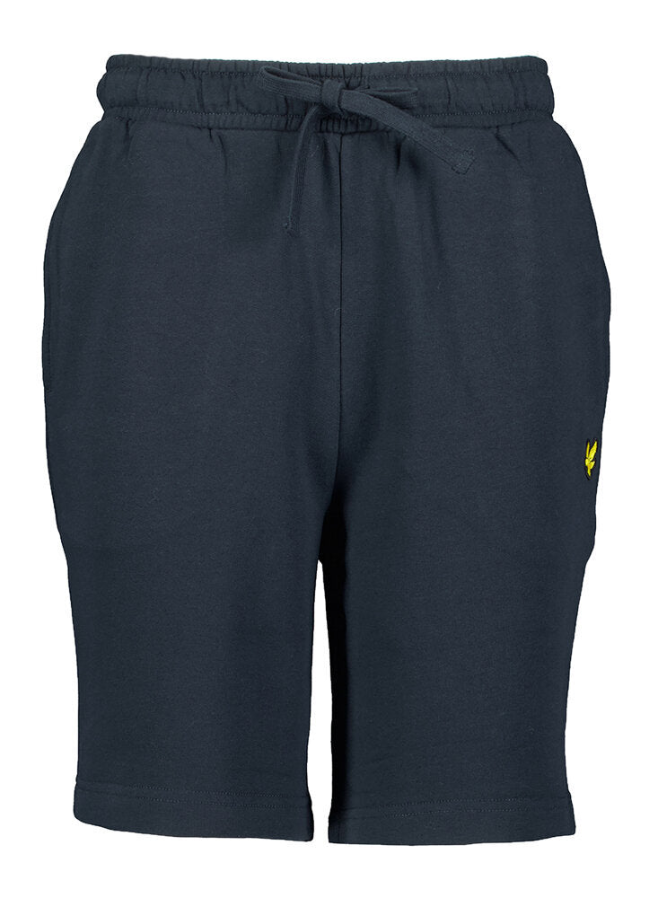 Donkerblauwe katoenen short Lyle & Scott