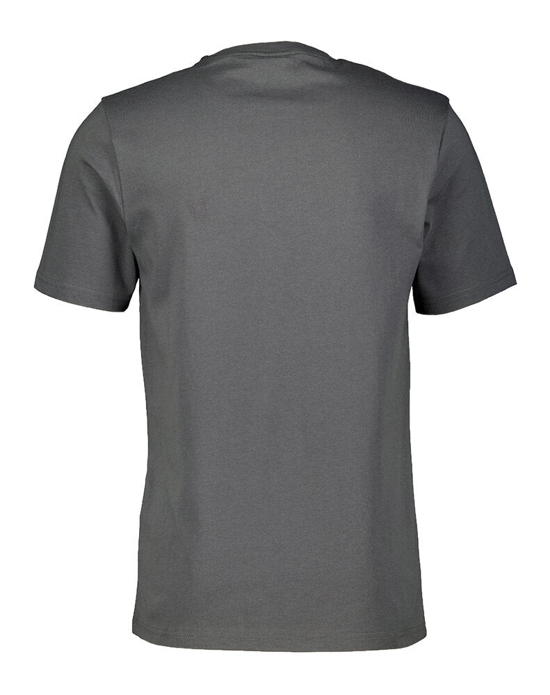 T-shirt en coton gris foncé Lyle &amp; Scott