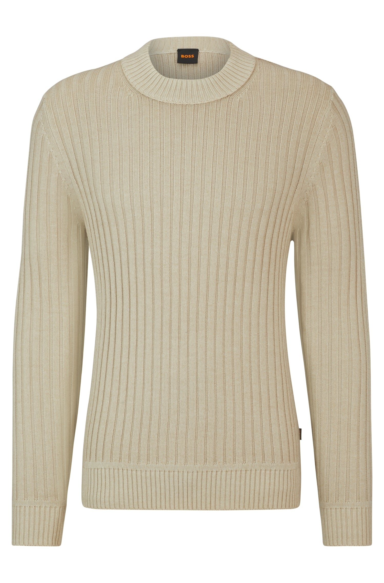Beige pull met ronde hals Kriben Hugo Boss