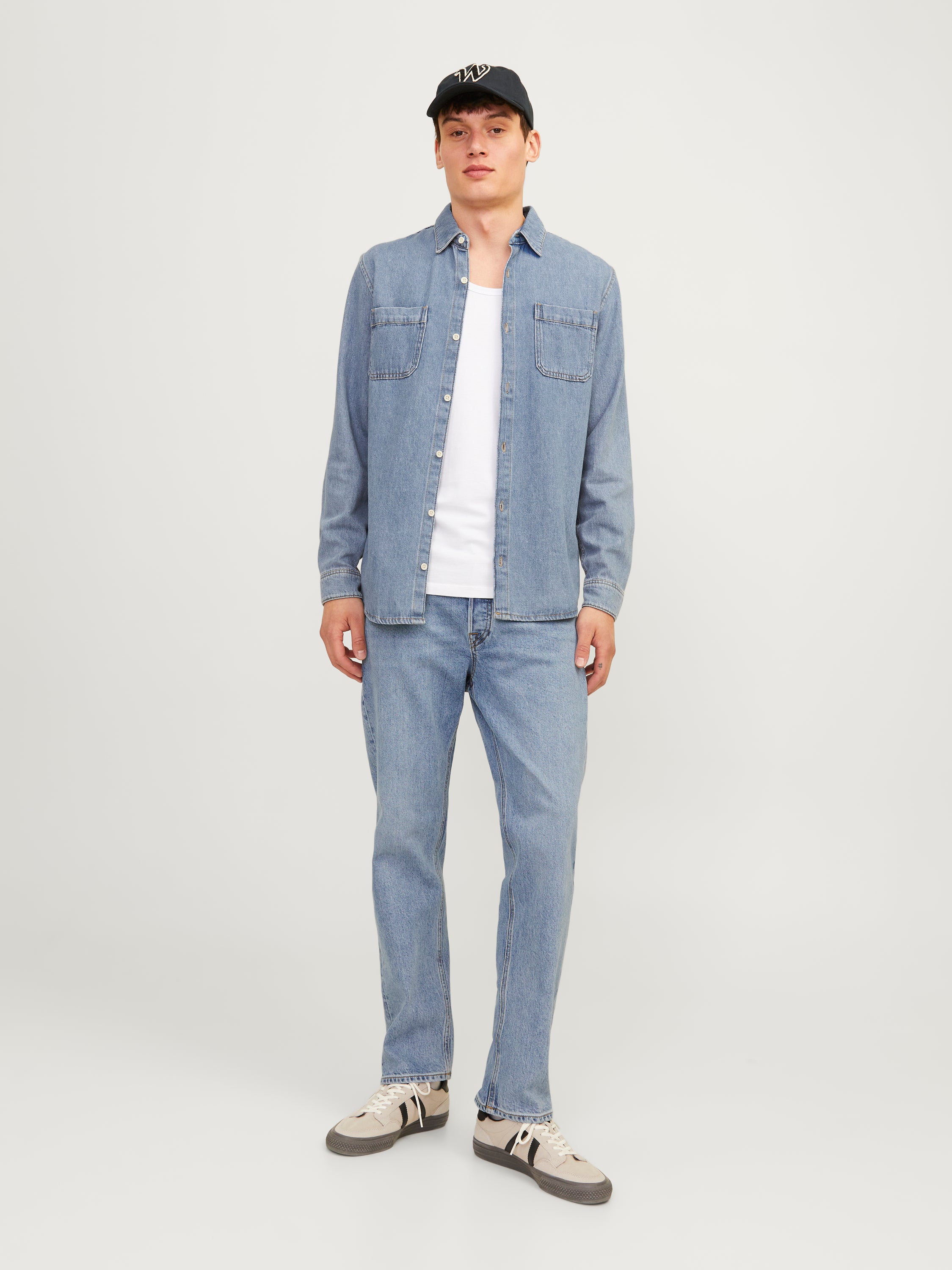 Jean bleu clair coupe décontractée Jack &amp; Jones
