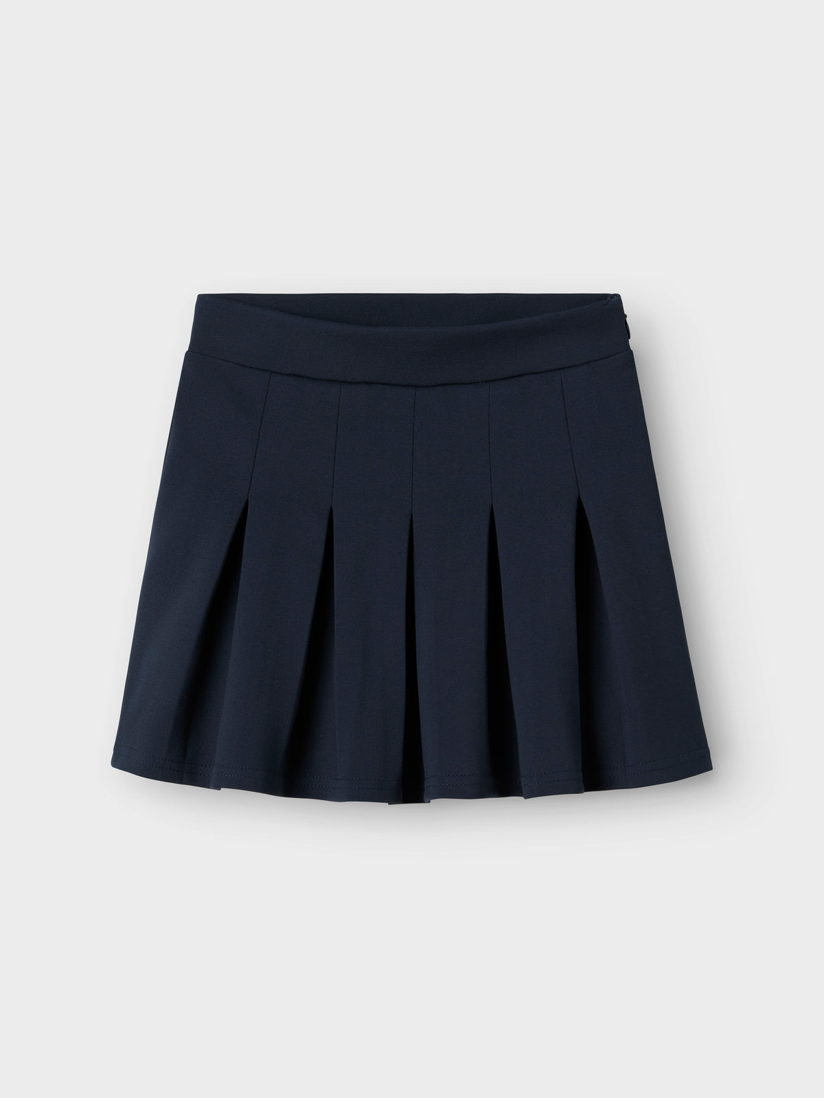 Blauwe korte plooirok Name It
