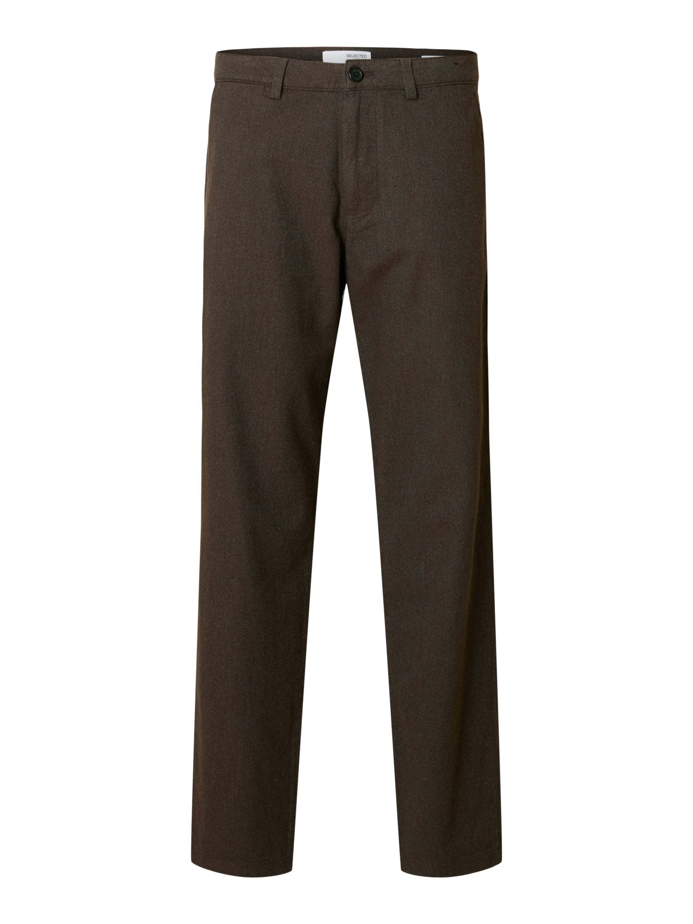 Demitasse bruine broek Selected