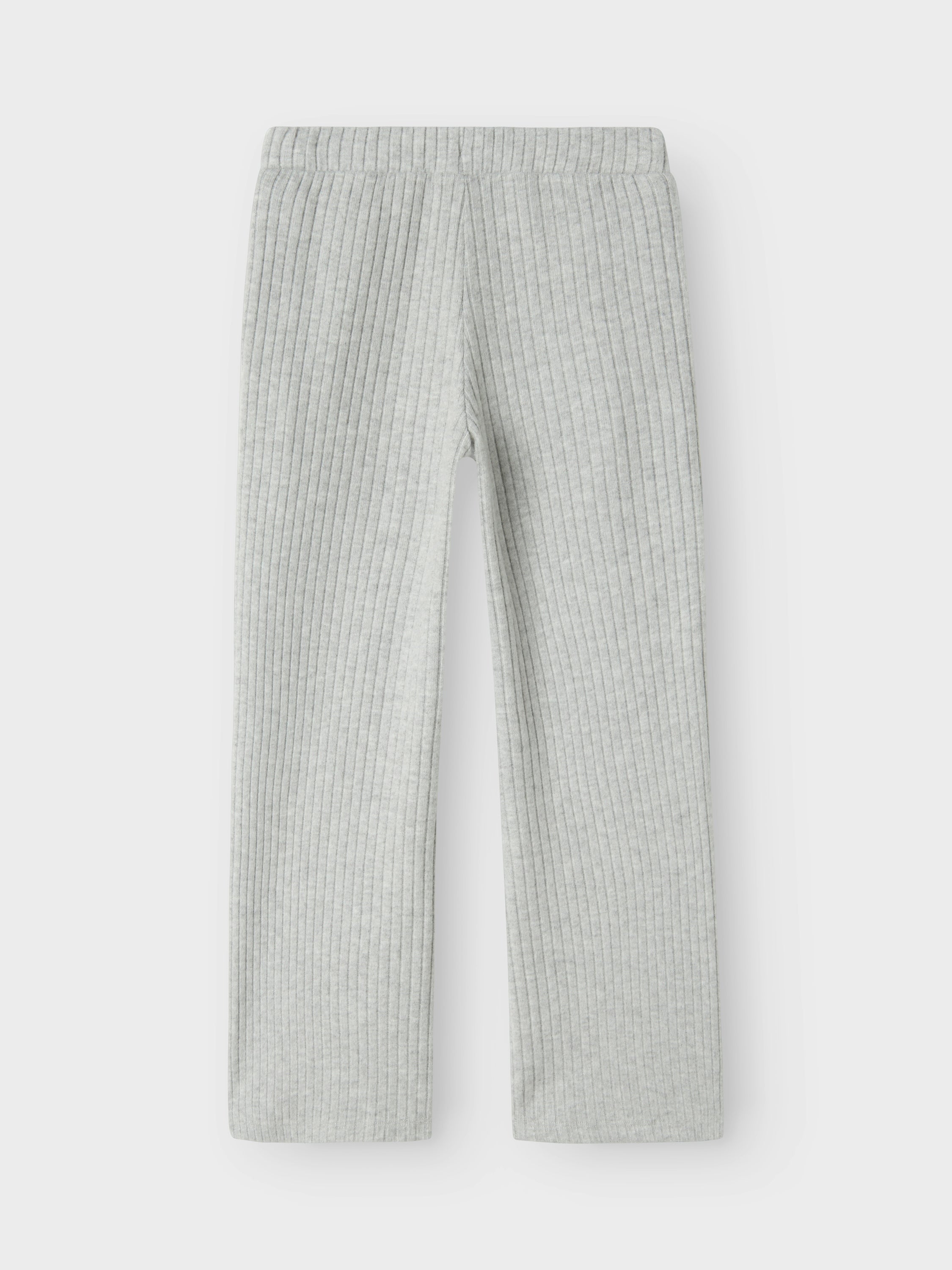 Grijze comfortabele wijde broek in ribbel Name It