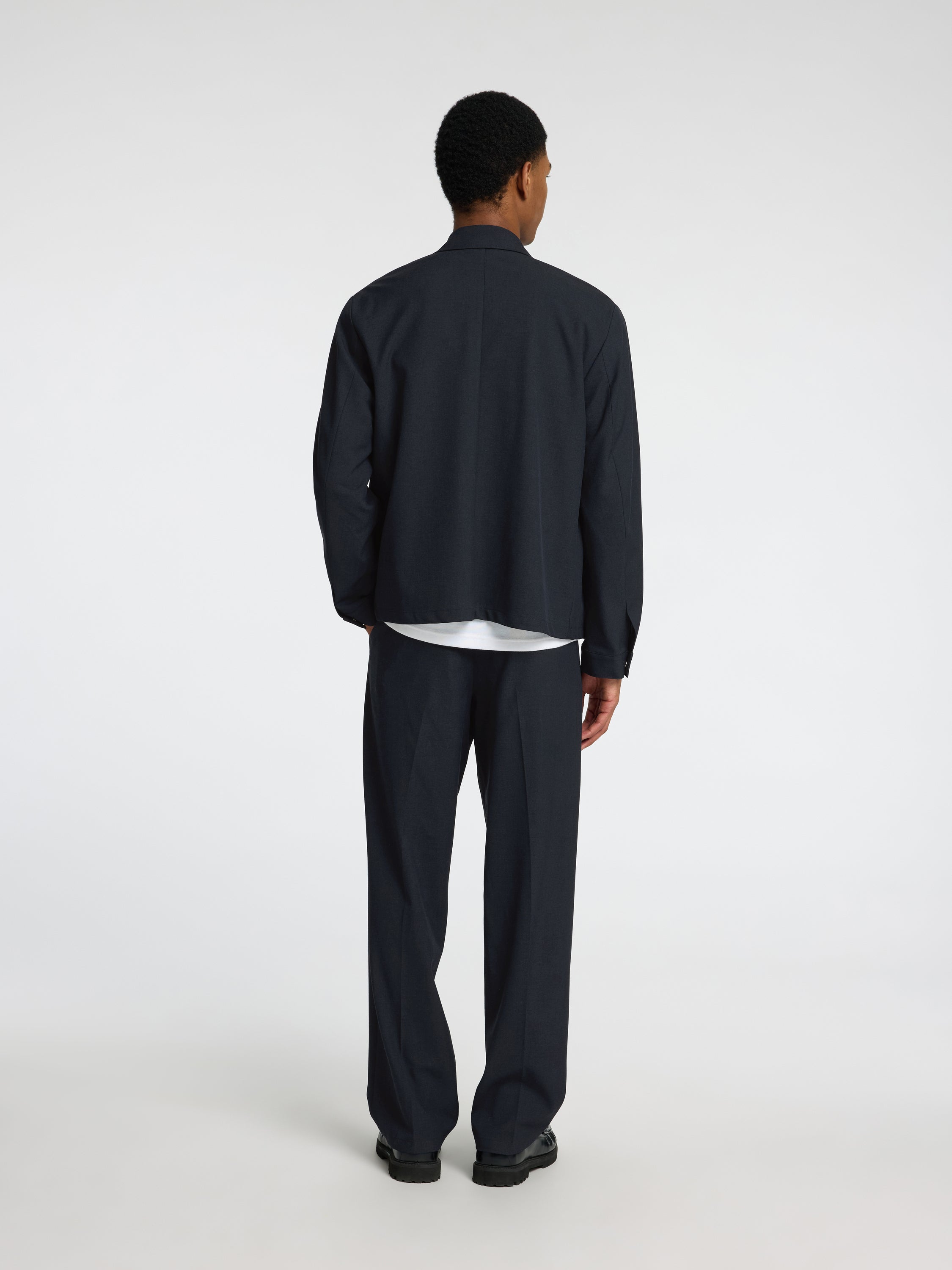 Donkerblauw overhemd Selected