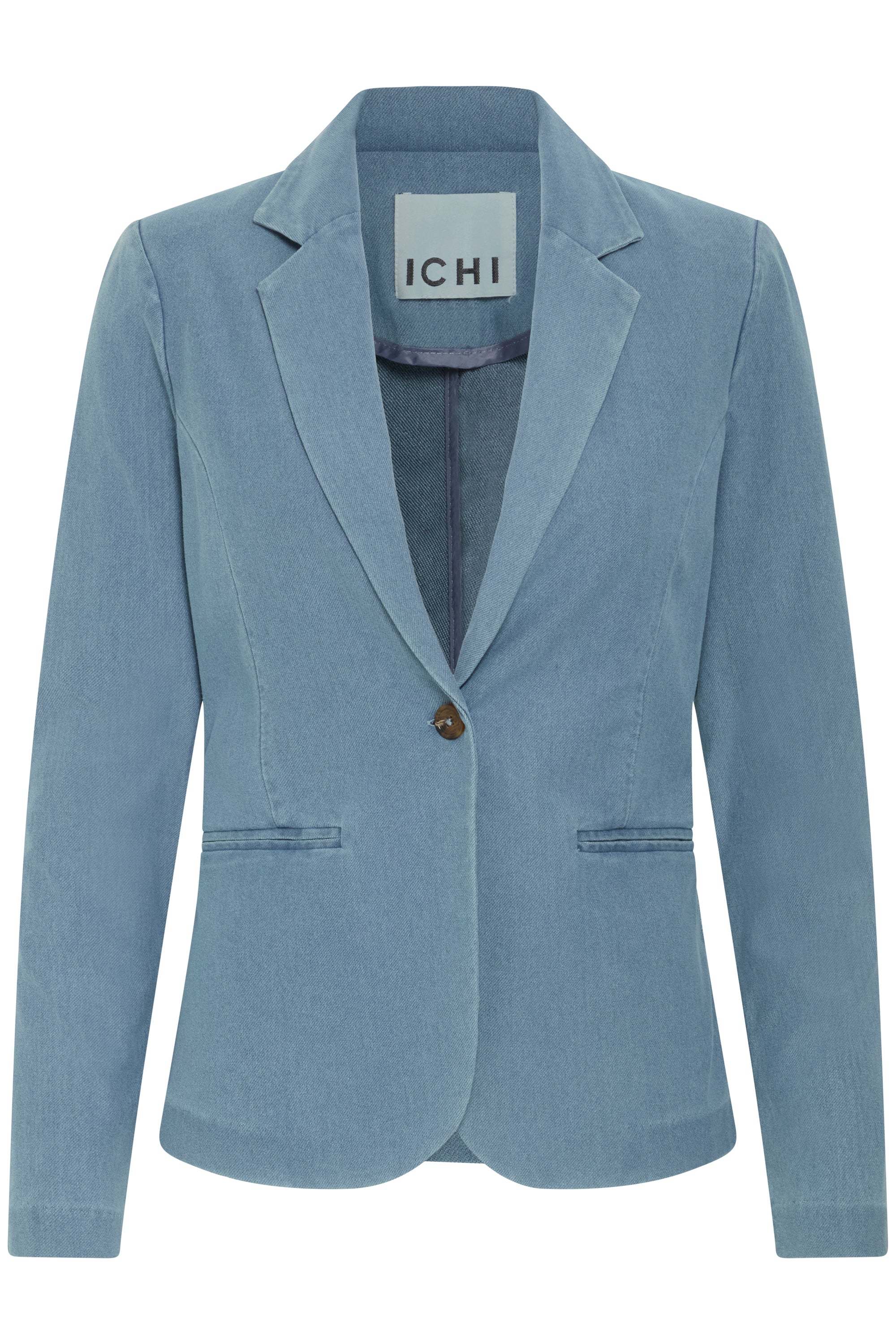 Jeansblauwe blazer Kate Ichi