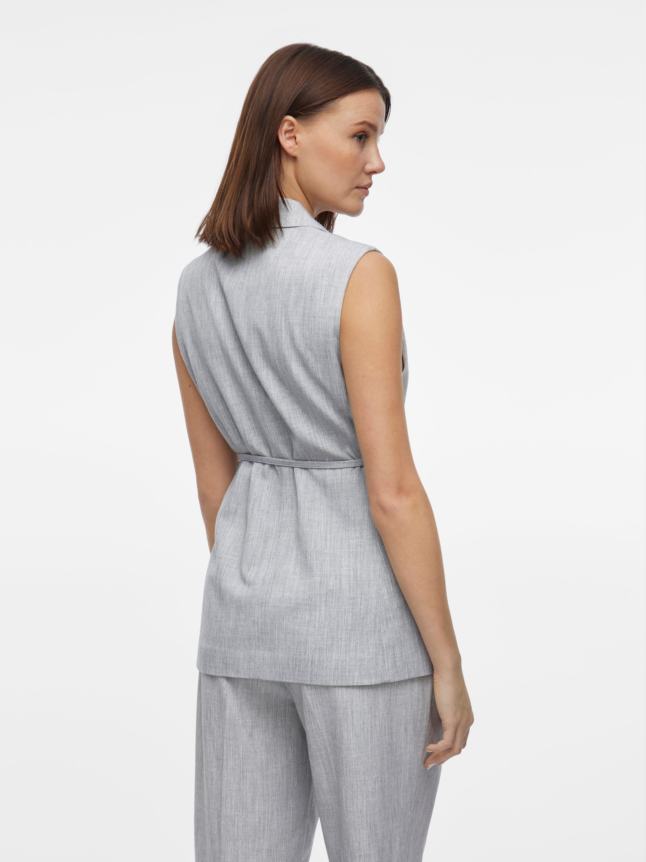 Gilet sans manches gris Visala Vila