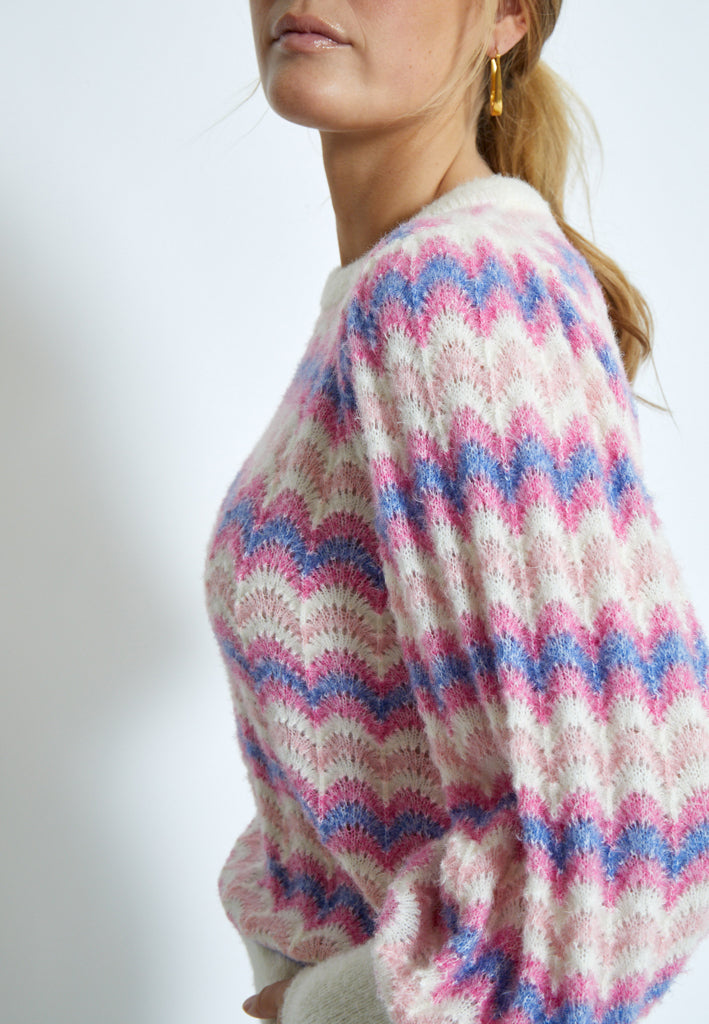 Multicolor trui met print Filicia Peppercorn