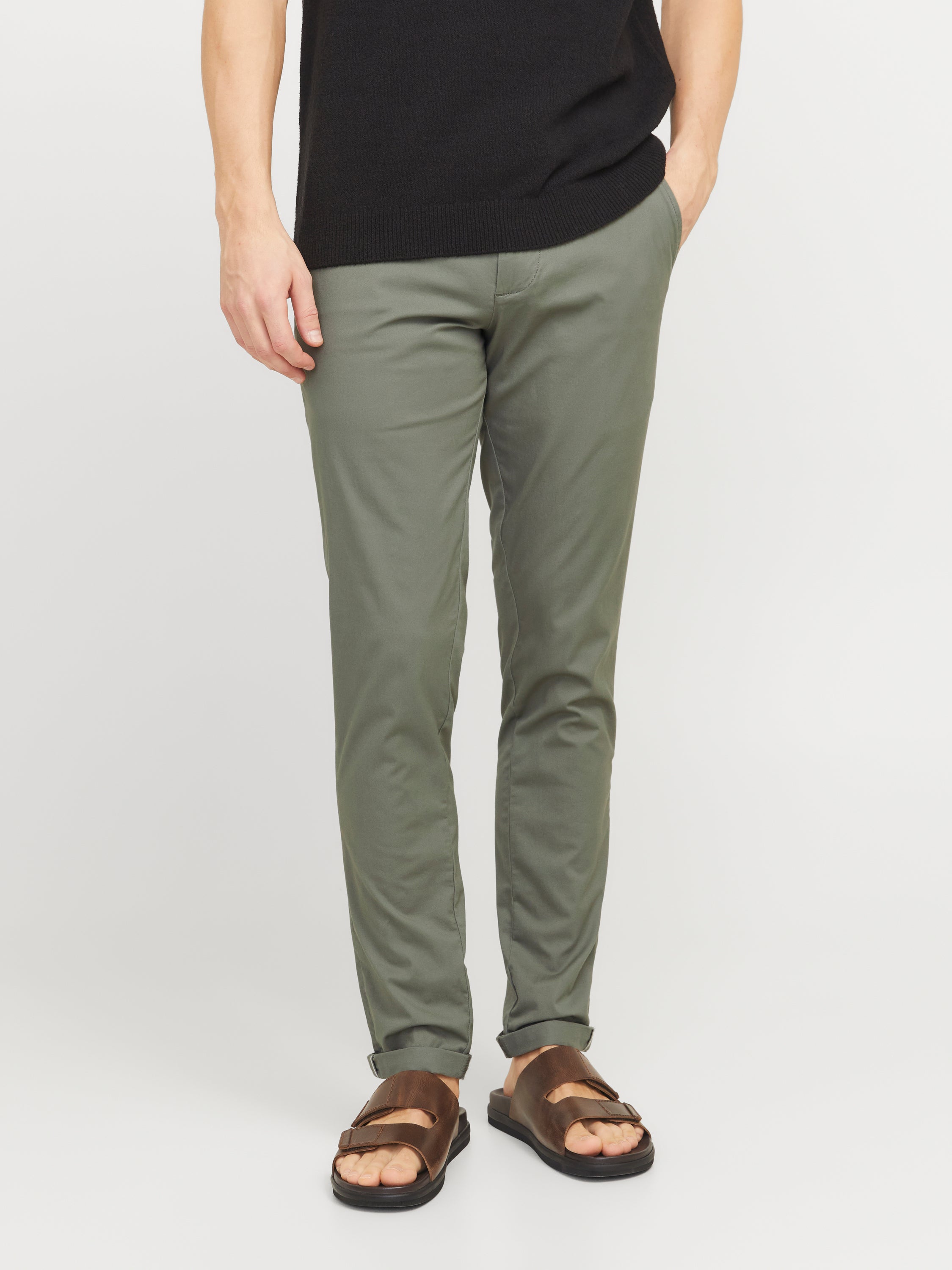 Chino kaki coupe slim Jack &amp; Jones