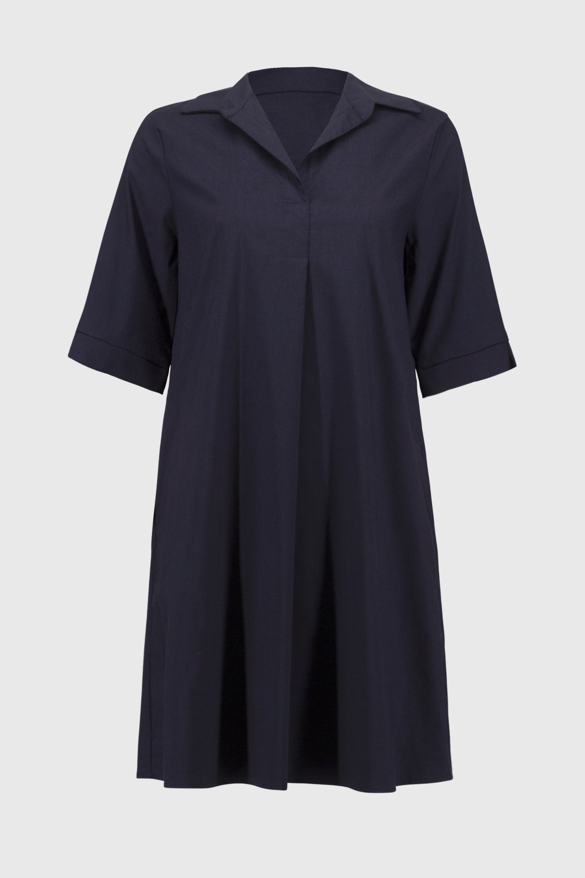 Donkerblauwe jurk met stretch Joseph Ribkoff